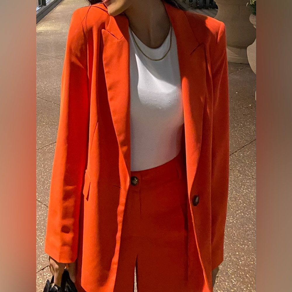 Topshop pants and blazer set